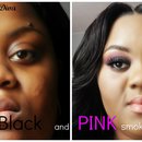 Cancer Awareness month makeup
