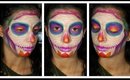 Colorful Skull | Halloween Makeup Tutorial ♥
