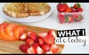 What I Ate Today - Vegan Friendly & Meal Prep | Rachelleea