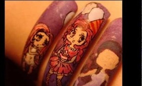 Human MLP friendship is magic nail art entry to Angelita077