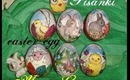 Easter eggs and acrylic paint pisanki farbkami malowane