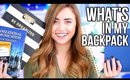 What's In My Backpack 2017 for College!