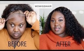 WATCH ME LOOK LIKE A SNAAAAAACK | HOW TO DEFINE CURLS WITH WOWIGS HAIR #ad