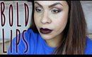 HOW TO: Wear Bold Lipsticks | Experimental Lip Tutorials Using Makeup Revolution | TheRaviOsahn