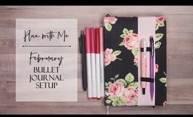 February 2019 Bullet Journal Setup | Plan With Me