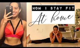 How I am Staying Fit in Quarantine | 20 Days Challenge With FITSU