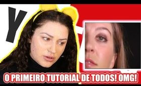 IMITEI O PRIMEIRO TUTORIAL DE MAQUIAGEM DO YOUTUBE INTEIRO! SENHOR DOS ANÉIS! Duda Fernandes