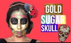 Halloween Sugar Skull Catrina Hair, Skincare, & Makeup