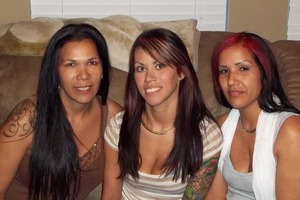 me, my daughter, and my sister
