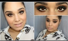 1st New Year Look! Brown Smoky Eye Makeup Tutorial!