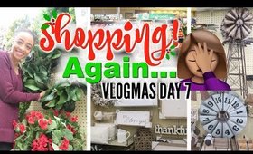 CHRISTMAS SHOPPING AT HOBBY LOBBY again! SMH | VLOGMAS DAY 7