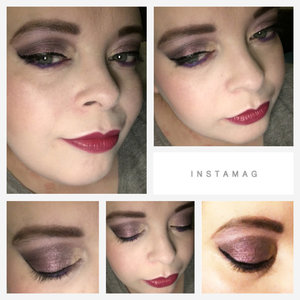 Taupe and plum divinity. 