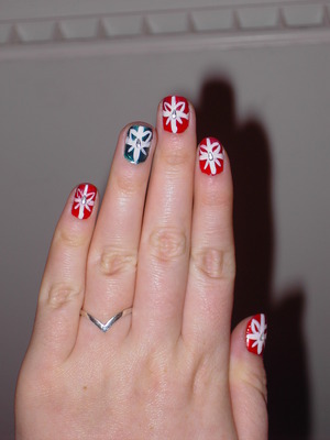 Cute Christmas presents, done off a tutorial on youtube. Very easy, you should try it :)