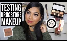 Testing New Drugstore Makeup! 1st Impressions | MissBeautyAdikt