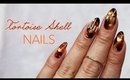 How To: Tortoise Shell Nails Using Nail Polish ♡