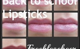 Back to school Lipsticks