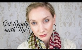 Get Ready with Me | Simple Makeup and Hair