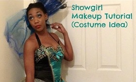 Showgirl Makeup Tutorial (Costume Idea)