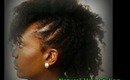 Natural Hair-Bantu Out Frohawk with a Twist!!!!
