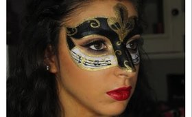 Venetian Mask | Halloween Makeup Tutorial ♥