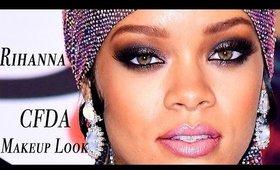 Rihanna Inspired Makeup - CFDA Awards