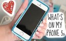 What's On My iPhone 5s & How I Edit My Instagram Pictures!