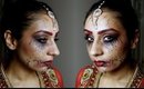 Bollywood Zombie Bride Makeup Transformation | Halloween | TheRaviOsahn