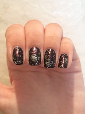 Nail stamping plate from MoYou London