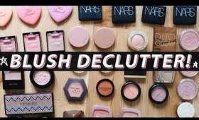 BLUSHES I'M THROWING OUT! (& What I'm Keeping) | Jamie Paige