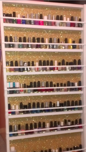 Completed my nail rack