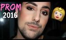 Simple PROM Makeup Tutorial 2016! | Brandon Nitti