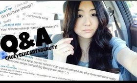 Q&A // Youtubers & Kpop ♡ ChueyeeHeartsBeauty