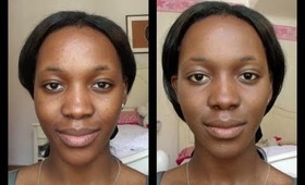 My foundation and contouring/highlighting routine