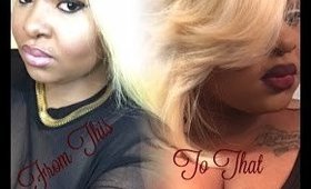 Glam Divaz Hair Russian Blonde | Chopped & Screwed | Whats On My Nails