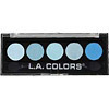 L.A. Colors 5 Color Metallic Eyeshadow Palette Tranquil