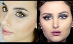 ♥ Night makeup with inspirationbyz ماكياج الحفلات مع زينا