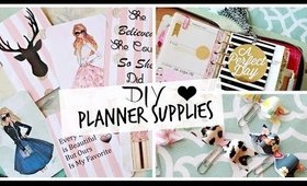 DIY Planner Supplies: Journaling Cards, Bow Clips, and Tassel! #PlanningWithBelinda