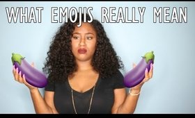 WHAT EMOJIS REALLY MEAN!!! HIDDEN EMOJI MEANINGS