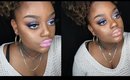 Mac 3D Lavender Glitter Makeup tutorial + How to do wing liner