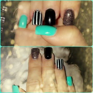 my nails right now ((: