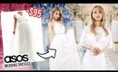 I Tried On CHEAP Wedding Dresses From ASOS