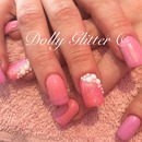 Pink nails...