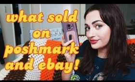 Made $260 in 1 WEEK! | What Sold on Poshmark, Ebay, and Mercari | Part Time Seller