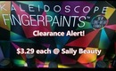 Clearance Alert! FingerPaints Kaleidoscope Collection ($3.29 each @ Sally Beauty)