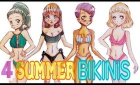 🌺🐚4 Different SUMMER BIKINIS!!! 🌴 🐠