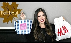 Fall Fashion and Beauty Haul!! H&M, Target, Bath & Body Works