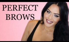 FULL & THICK EYEBROW TUTORIAL!! PERFECT BROWS w/ Drugstore BROW PRODUCTS!