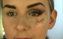 Cranberry & Gold Cut Crease - A Makeup Tutorial