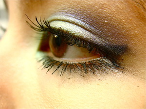 Using colors from the Urban Decay Deluxe eyeshadow palette(: 