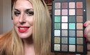 Natasha Denona 28 Eye Shadow Palette Green-Brown : Review-Swatches